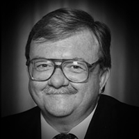 A headshot of Jim Brown