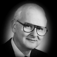 A headshot of Russell Harold Ramsay
