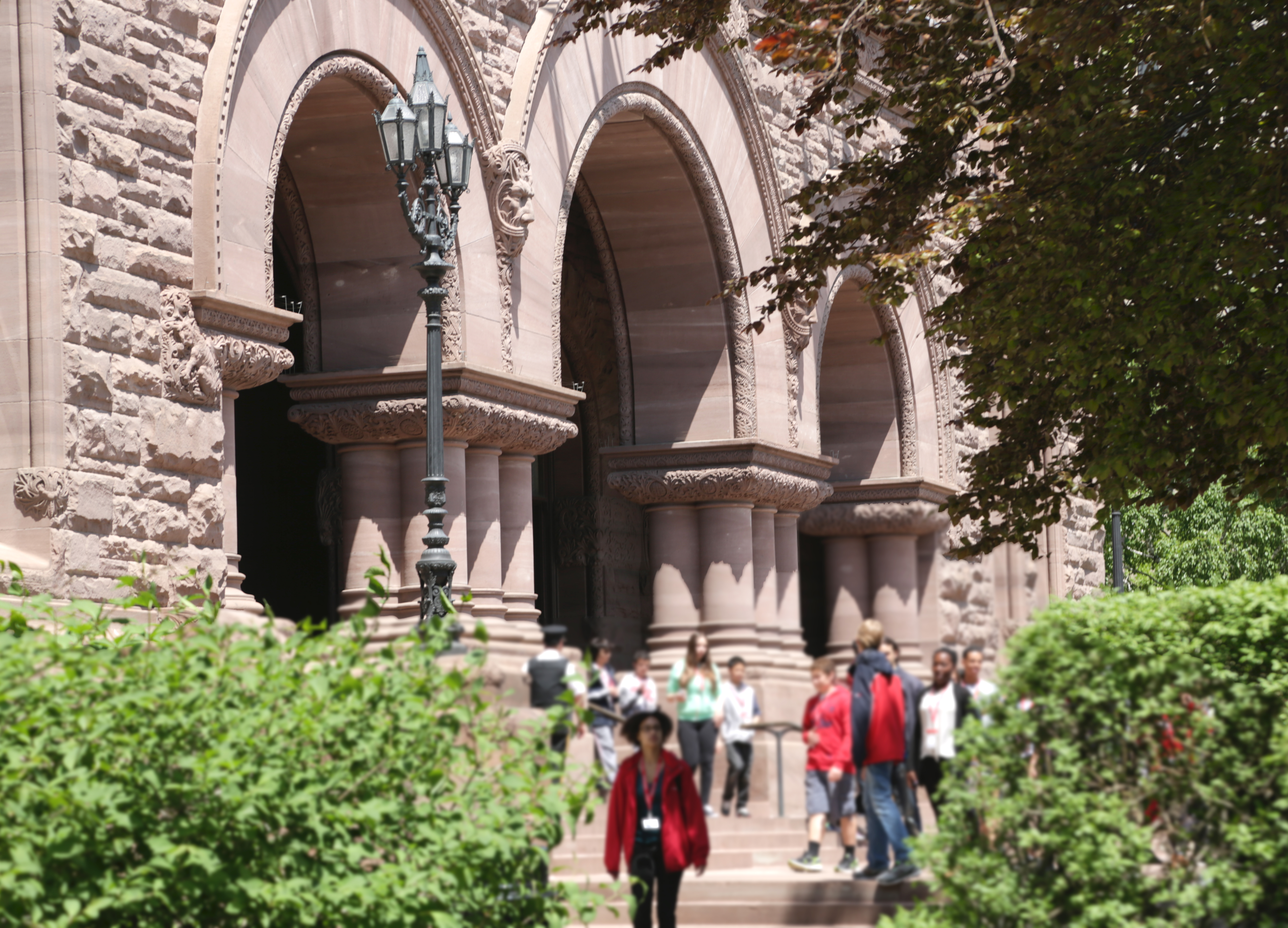 Front of Legislative building 