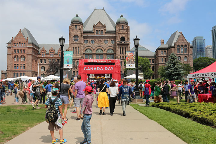 La fête du Canada à Queen’s Park