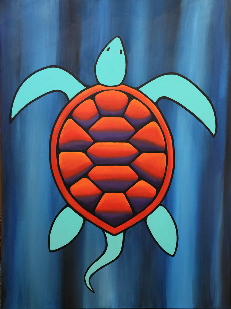 Image montrant la toile Turtle, par Tim Doctor